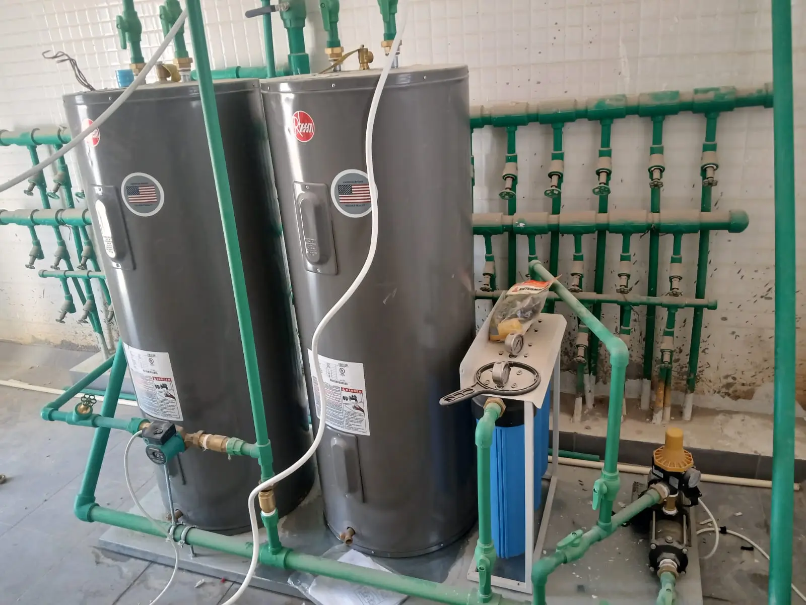 صيانة سخان مركزي